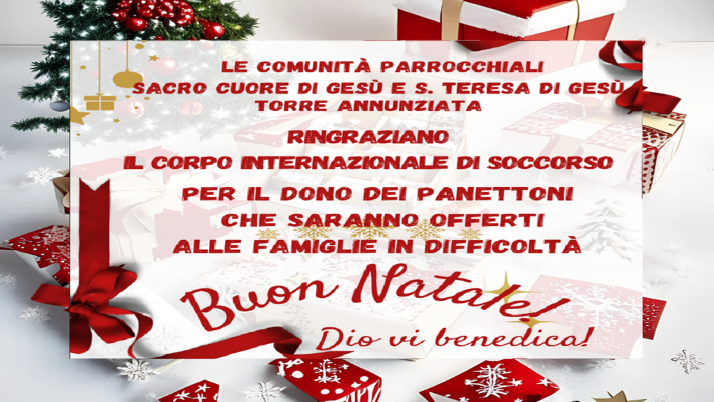 I ringraziamenti di Don Damiano La Rosa
