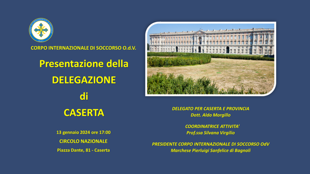 Presentazione delegazione di Caserta