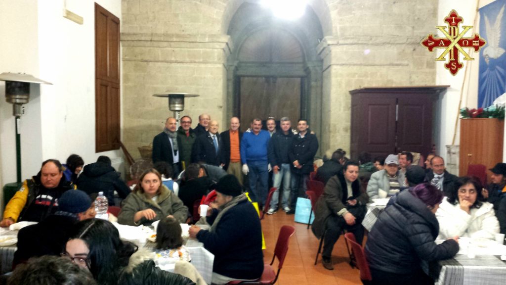 14 dicembre 2014, Pranzo di solidarietà a Giugliano