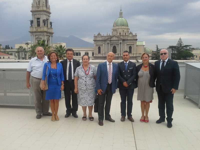 24 settembre 2014, visita alla “Casa del Pellegrino” di Pompei