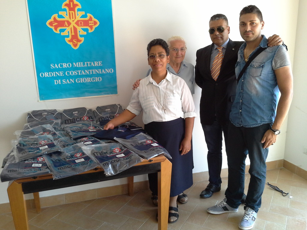7 agosto, doni all’Istituto “Mater Orphanorum di Chiaromonte” in Cercemaggiore (CB)
