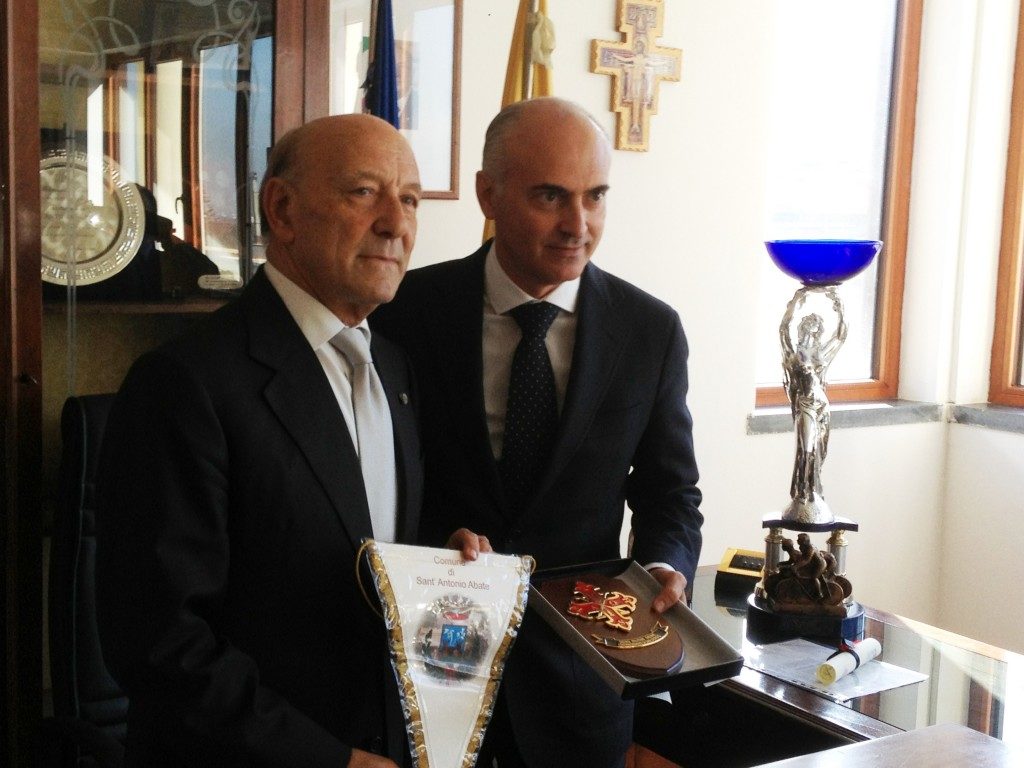 27 novembre, in visita presso la città di Sant’Antonio Abate