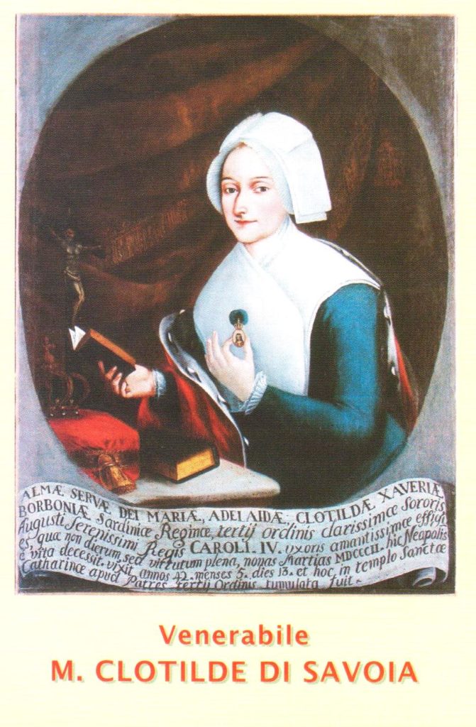 7 marzo 2014, Santa Messa in suffragio della Venerabile Serva di Dio Maria Clotilde di Borbone di Francia