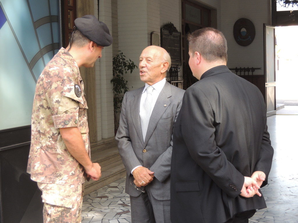 14 settembre 2015, Esaltazione della Santa Croce al Circolo Ufficiali del Reggimento Cavalleggeri Guide 19° in Salerno