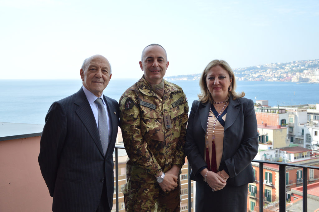 Giovedì 16 marzo, in visita alla Scuola Militare Nunziatella