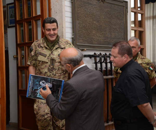 30 luglio 2014 alla Caserma D’Avossa del Reggimento Cavalleggeri Guide 19° Centro documentale Esercito Italiano – Guardia Costiera