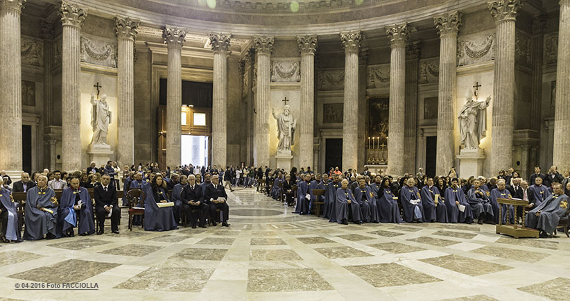 23 aprile, San Francesco da Paola, Solenne Rito delle Investiture