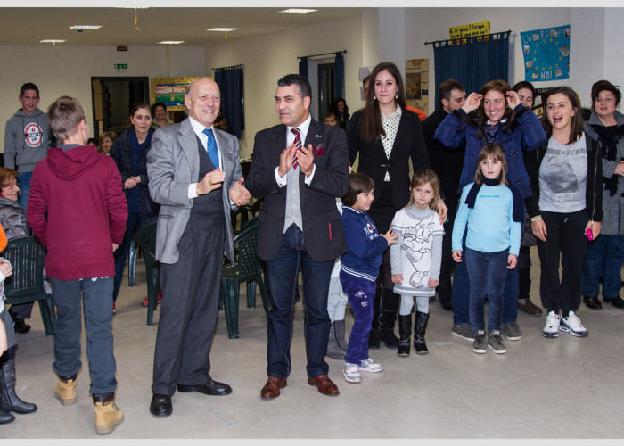 4 gennaio 2014, a Frosolone un arrivederci ai bambini bosniaci