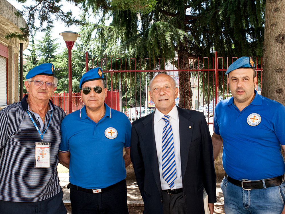 13 luglio 2016, il Presidente del Corpo Internazionale di Soccorso presso l’Arcidiocesi di Campobasso-Boiano