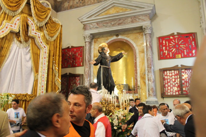 26 maggio 2015, al Santuario di Orta di Atella