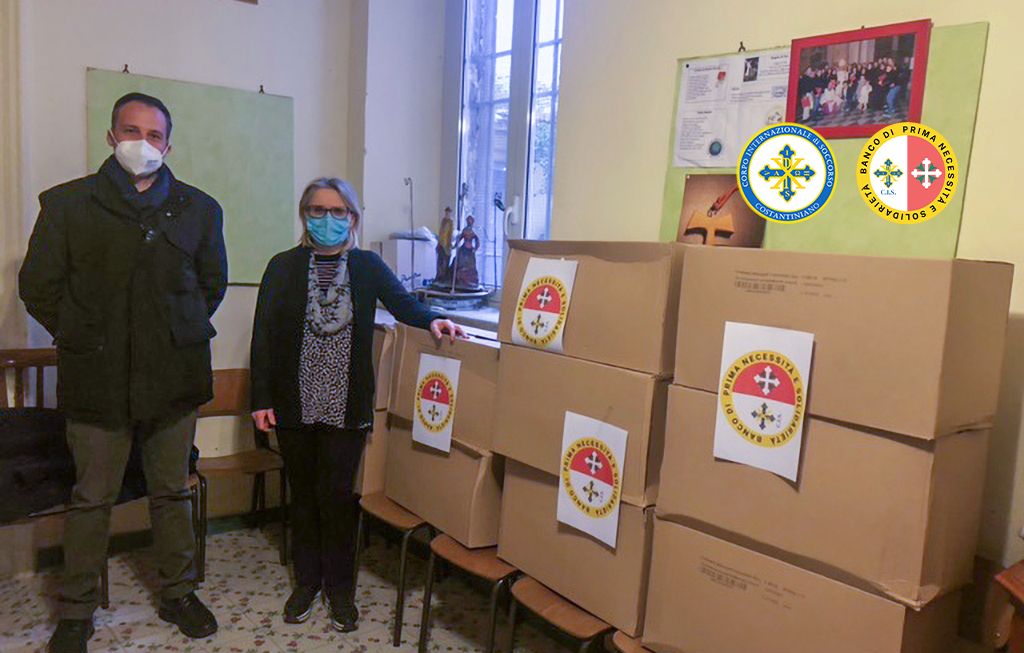 Il Banco di Prima necessità e solidarietà insieme al CIS