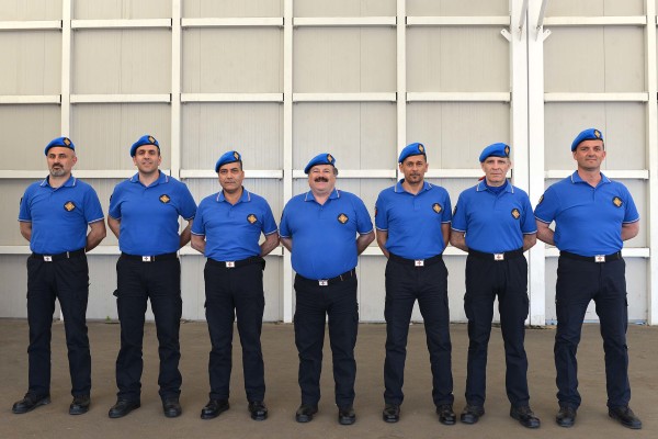 La divisa del Corpo di Soccorso della Delegazione