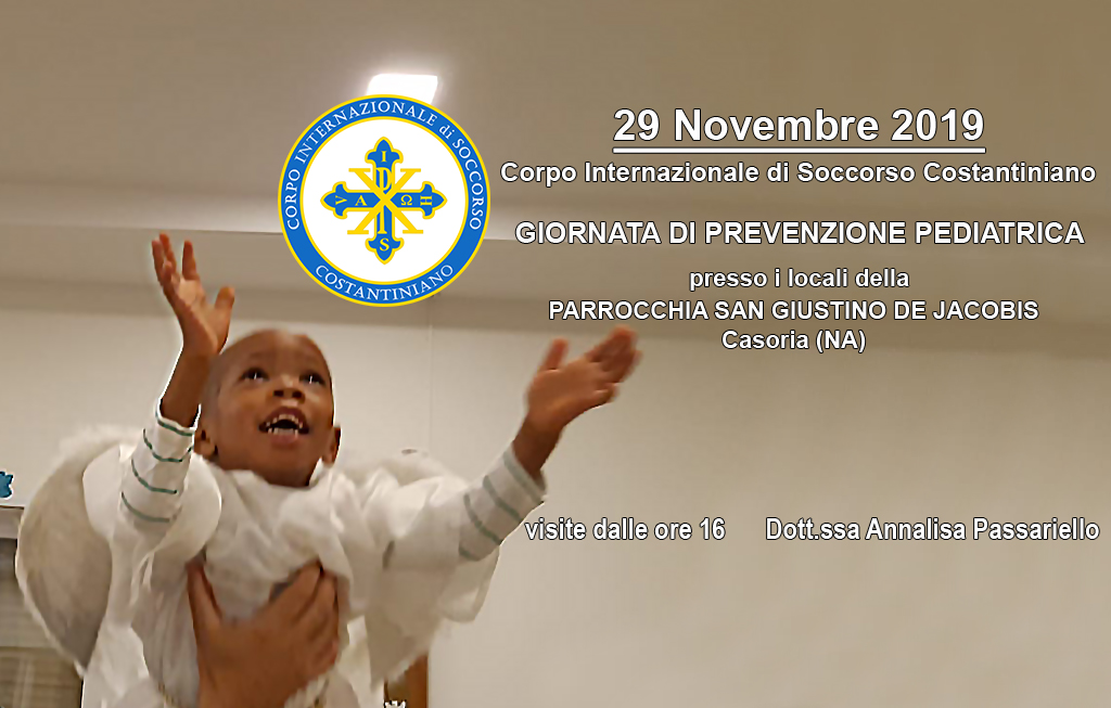 29 novembre – Giornata di prevenzione pediatrica