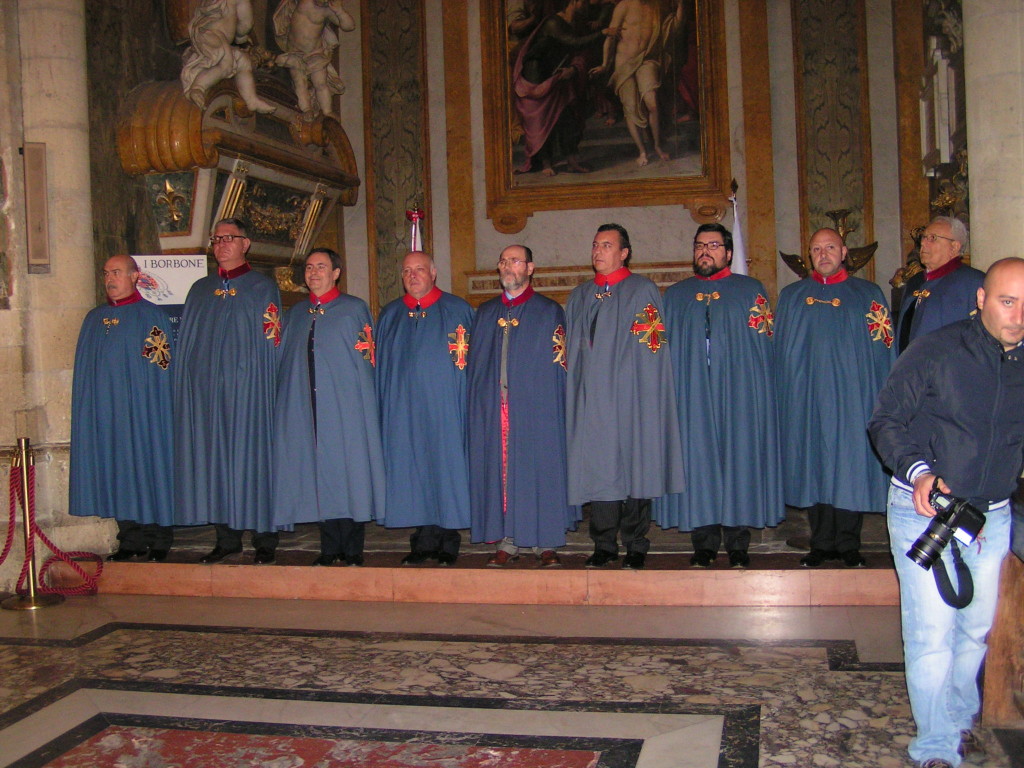 6 aprile, Santa Messa a Santa Chiara in suffragio delle LL.AA.RR. Ferdinando e Chantal di Borbone‏