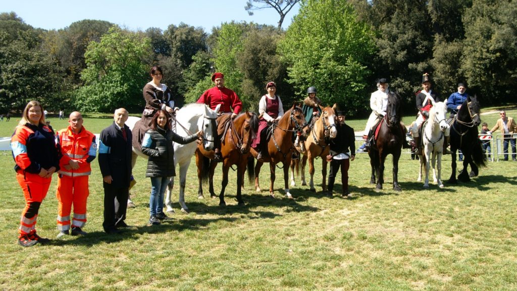 22 aprile, il C.I.S. presidia la manifestazione “Alla Corte del Re”, al Real Bosco di Capodimonte.