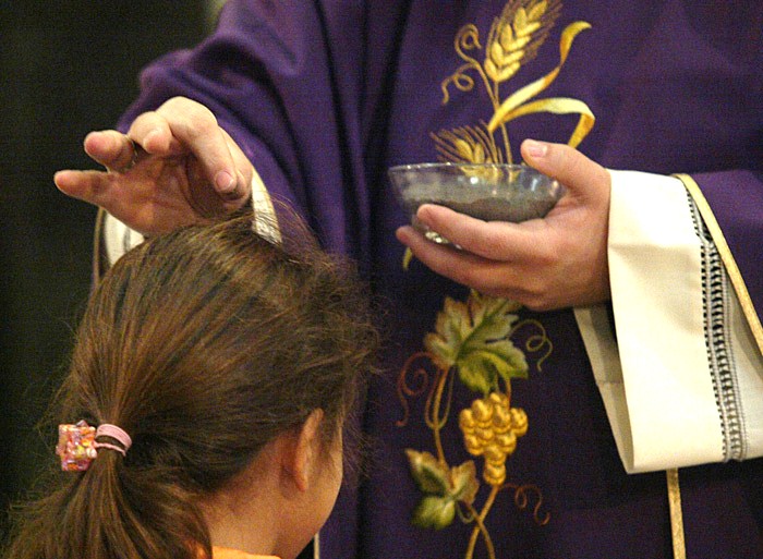 10 febbraio, Celebrazione del Mercoledì delle Ceneri