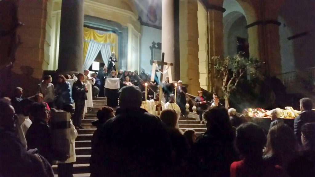 Venerdì 14 aprile Via Crucis al Pallonetto Santa Lucia