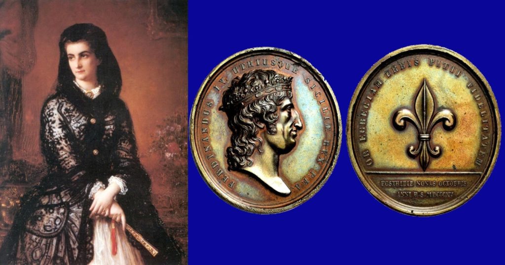 20 ottobre, Solenne Celebrazione per il Genetliaco di S.M. la Regina Maria Sofia Wittelsbach di Borbone e inizio del Regno di S.M. il Re Ferdinando IV
