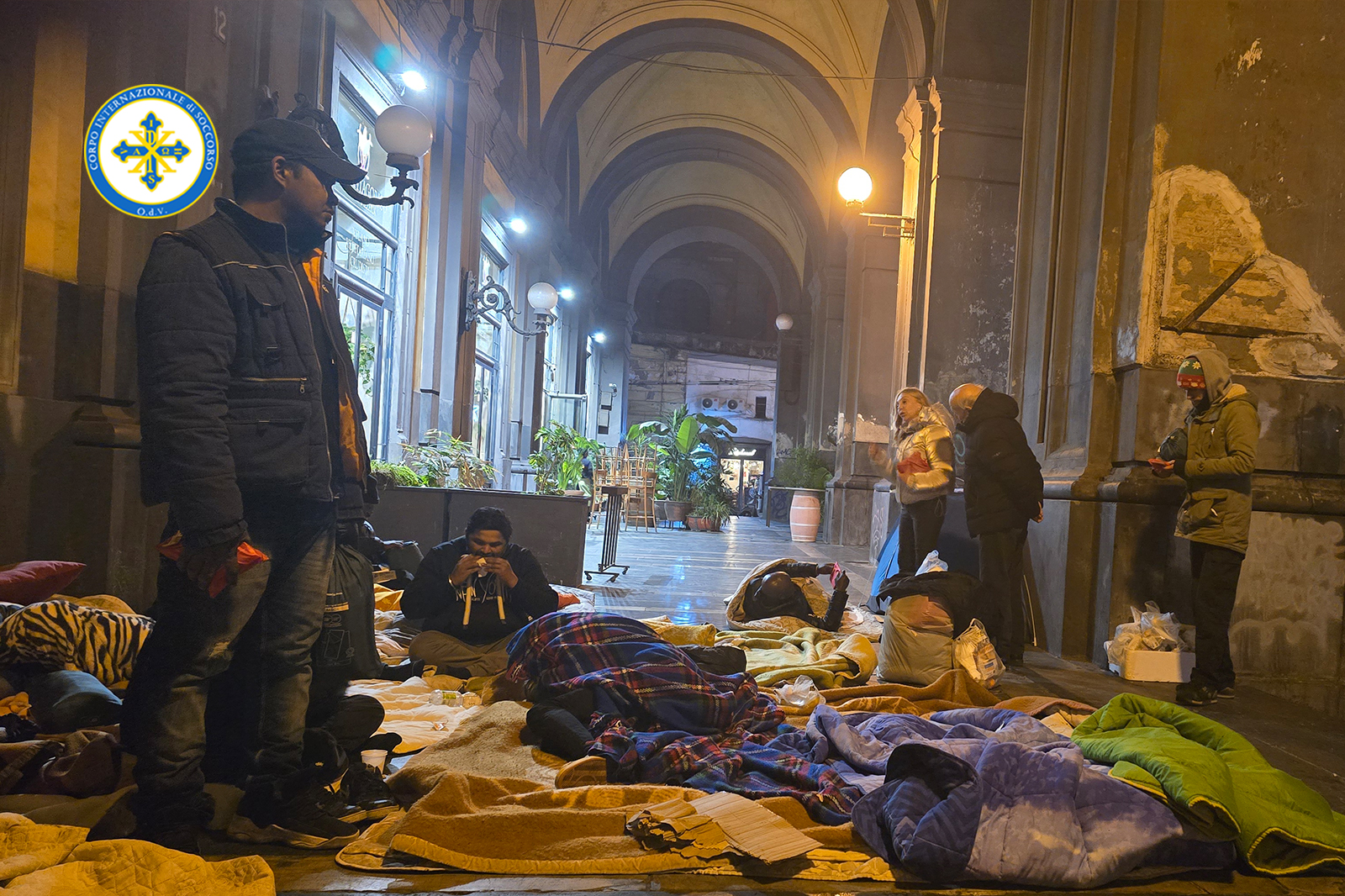 Emergenza freddo a Napoli